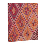 Woven Carpet | Red and Orange Oriental Design Print | Colors of Cappadocia Canvas Print Gallery Image 6