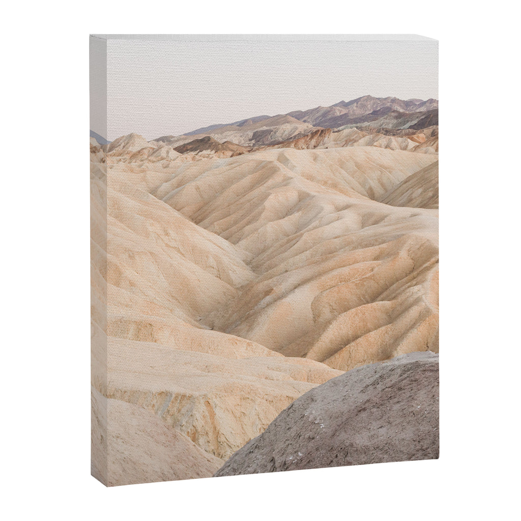 Zabriskie Point In Death Valley National Park Photo | Landscape Art Print | USA Travel Photography Canvas Print Gallery Image 8