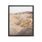 Zabriskie Point In Death Valley National Park Photo | Landscape Art Print | USA Travel Photography Framed Canvas Print Gallery Image 8