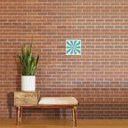 aqua starburst Art Print Gallery Image 2
