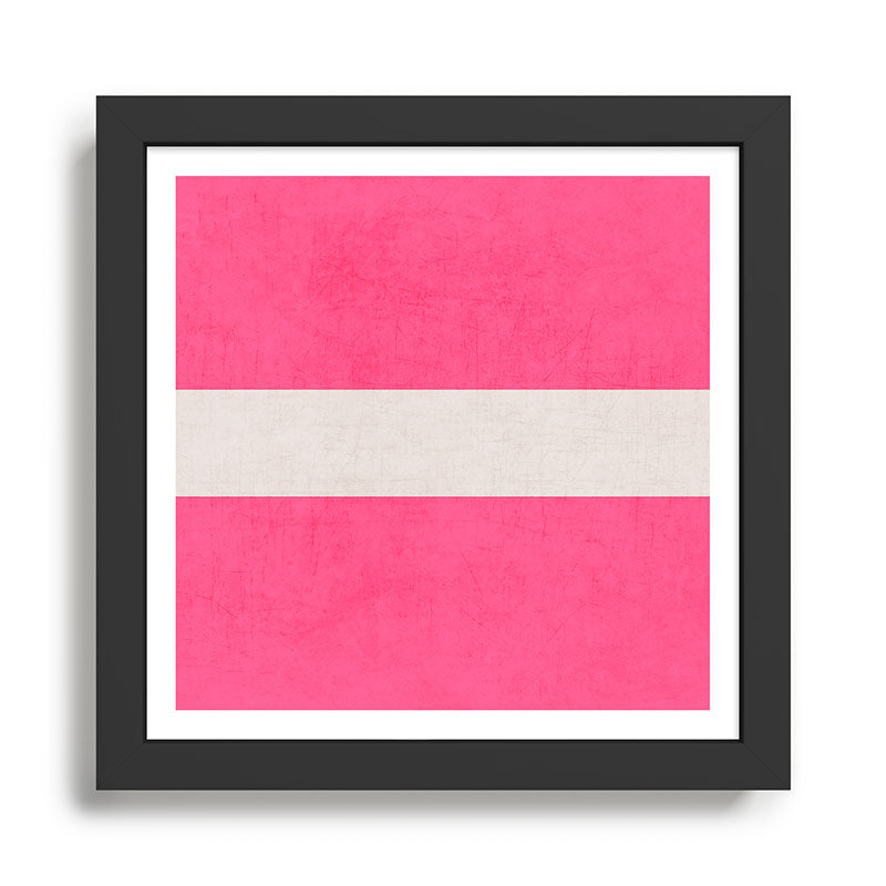 hot pink classic Framed Art Print Gallery Image 1