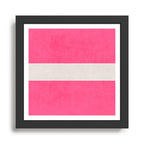 hot pink classic Framed Art Print Gallery Image 1