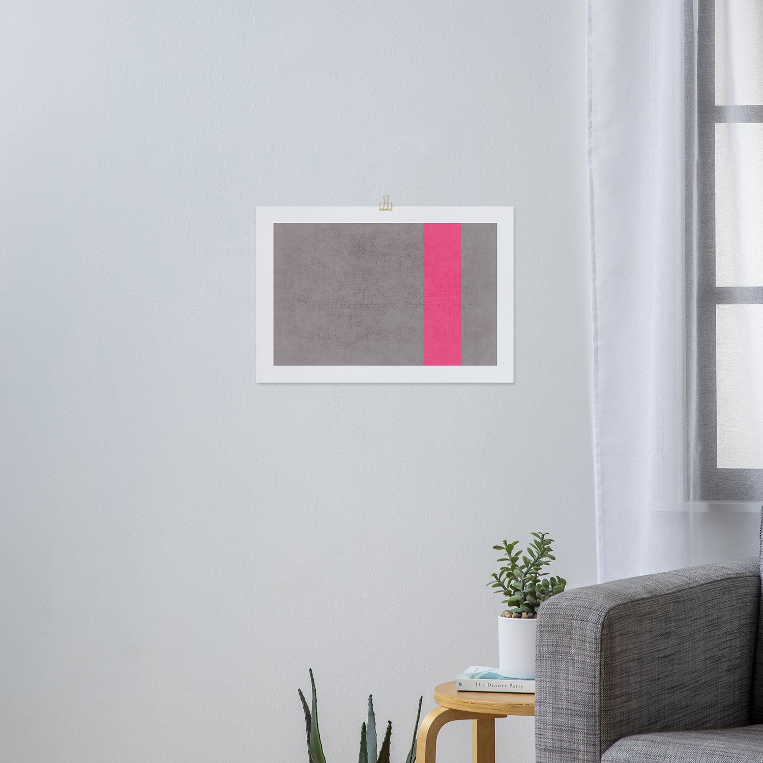 hot pink divine Art Print Gallery Image 3
