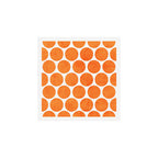 orange polka dots Art Print Gallery Image 1