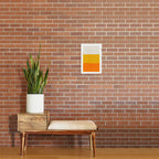 three stripes - candy corn Art Print Gallery Image 2