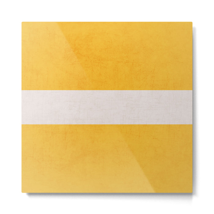 yellow classic Metal Print Gallery Image 1