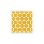 yellow polka dots Art Print Gallery Image 1