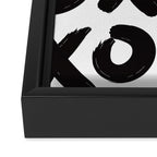 XOXO Framed Canvas Print Gallery Image 3