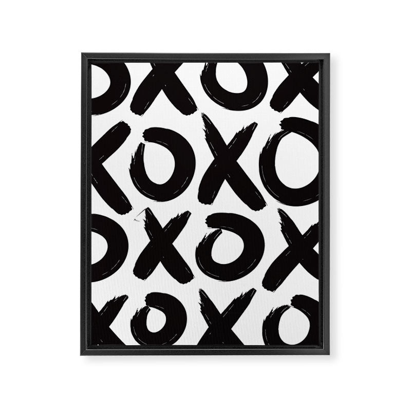 XOXO Framed Canvas Print Gallery Image 6