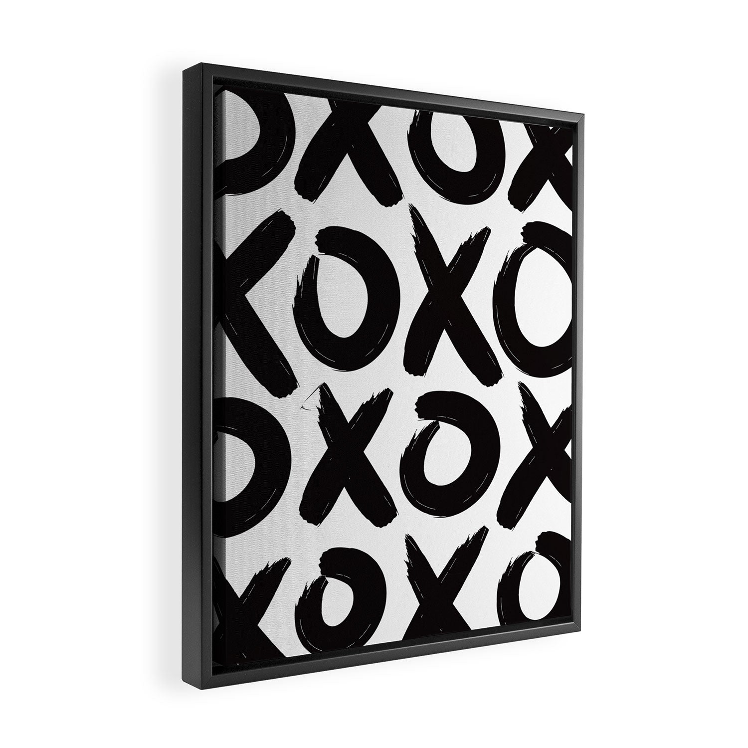 XOXO Framed Canvas Print Gallery Image 2