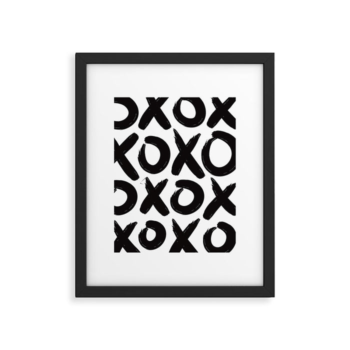XOXO Framed Art Print Gallery Image 1