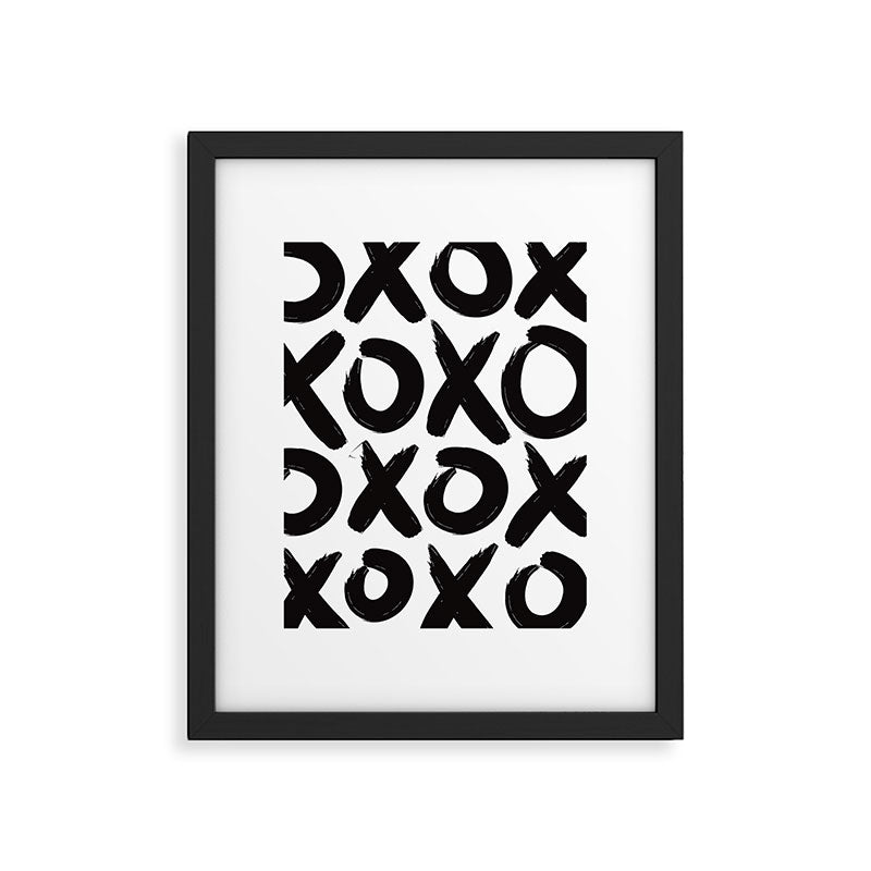 XOXO Framed Art Print Gallery Image 4
