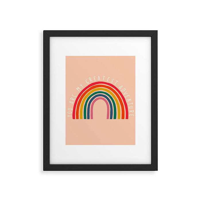 You are my greatest adventure Framed Art Print Gallery Image 1