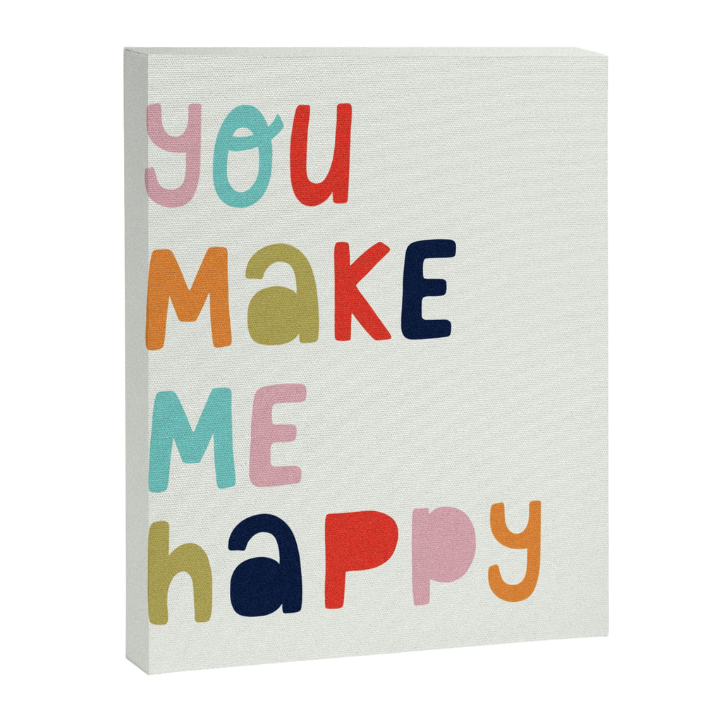 You Make Me Happy Canvas Print Gallery Image 6