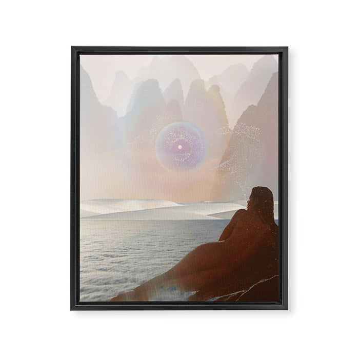 Atara Framed Canvas Print Gallery Image 1