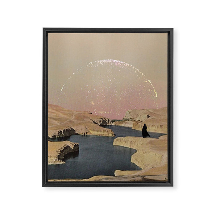 Portales Framed Canvas Print Gallery Image 1