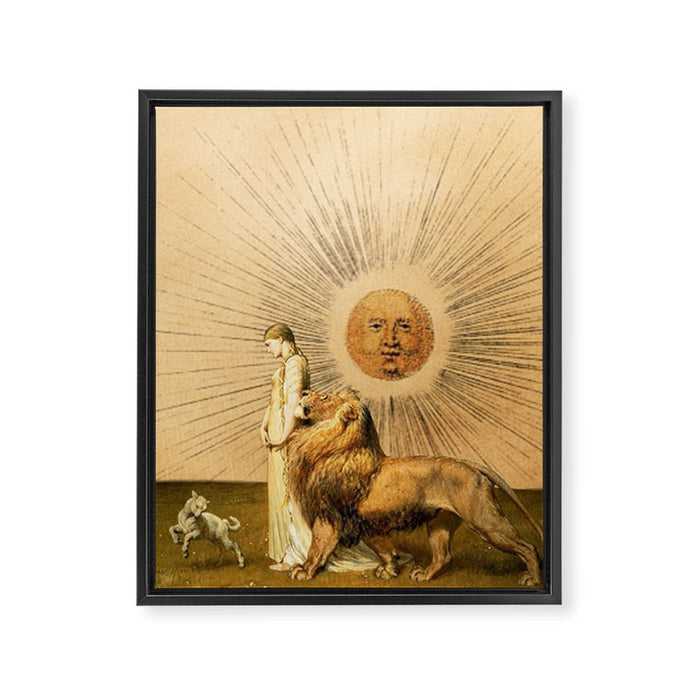 Strength Framed Canvas Print Gallery Image 1