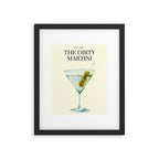 Dirty-Martini Framed Art Print Gallery Image 5