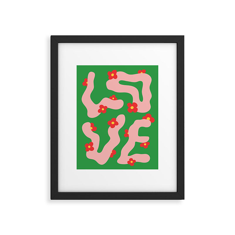 LOVE Framed Art Print Gallery Image 5