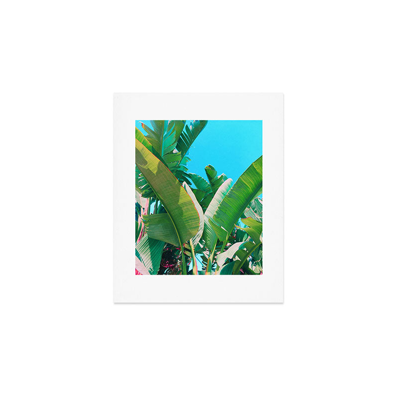 Pop Art Banana Leaf Art Print Gallery Image 1