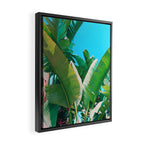 Pop Art Banana Leaf Framed Canvas Print Gallery Image 2