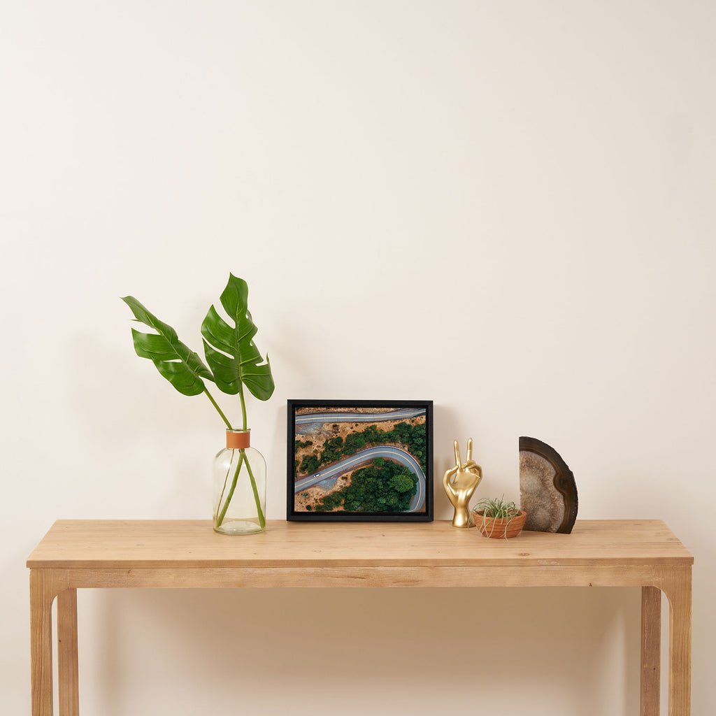 Rowena Crest Framed Canvas Print Gallery Image 4