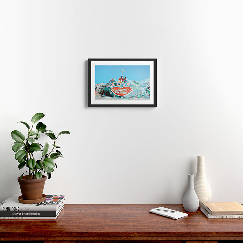 Salvation Mountain Framed Art Print Gallery Image 2