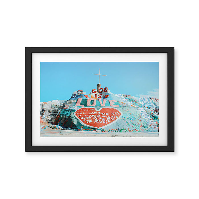 Salvation Mountain Framed Art Print Gallery Image 1