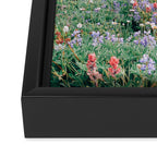 Wildflower Meadow Framed Canvas Print Gallery Image 3