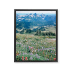 Wildflower Meadow Framed Canvas Print Gallery Image 6