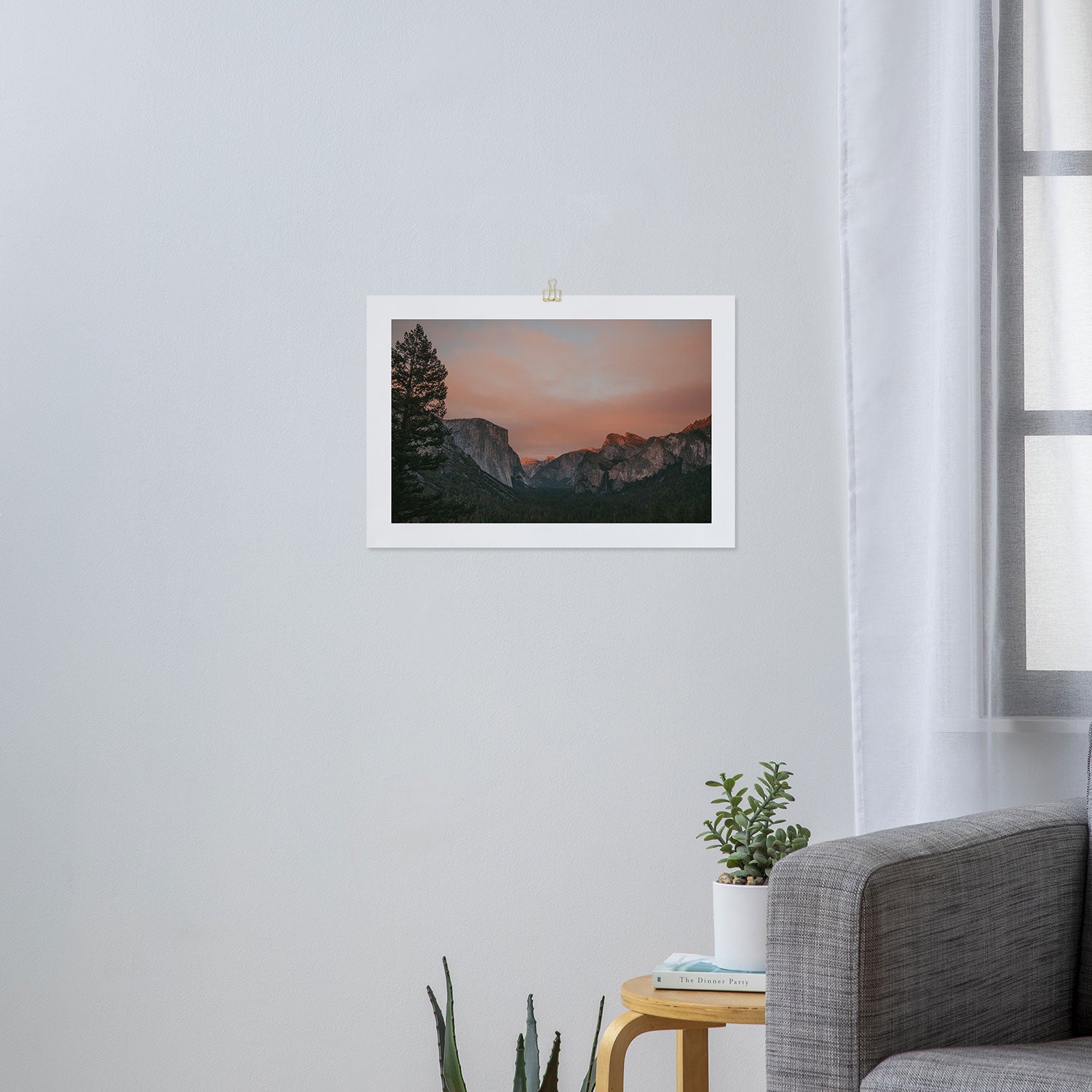Yosemite National Park Sunset Art Print Gallery Image 3