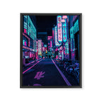 A Neon Wonderland called Tokyo Framed Canvas Print Gallery Image 8