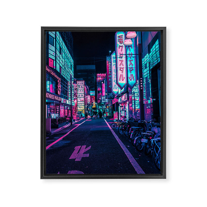 A Neon Wonderland called Tokyo Framed Canvas Print Gallery Image 8
