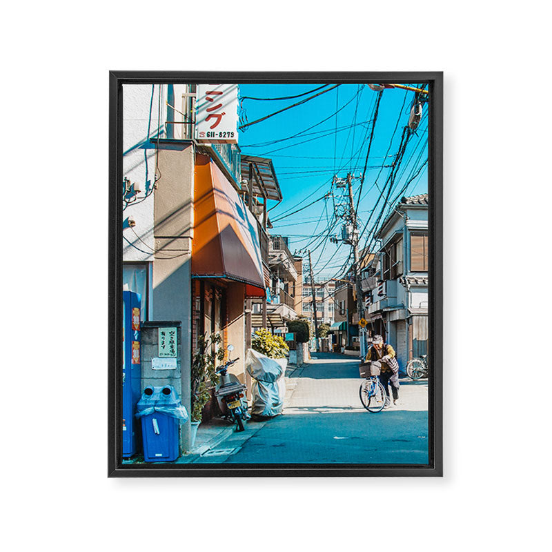 Anime Tokyo Streets Framed Canvas Print Gallery Image 6