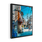 Anime Tokyo Streets Framed Canvas Print Gallery Image 2