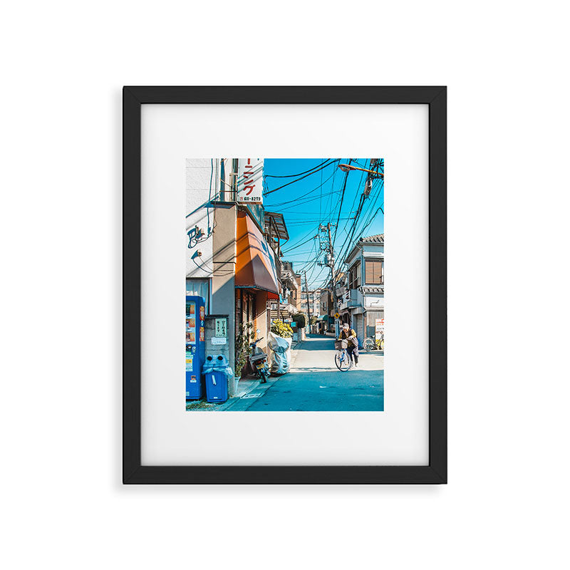 Anime Tokyo Streets Framed Art Print Gallery Image 5