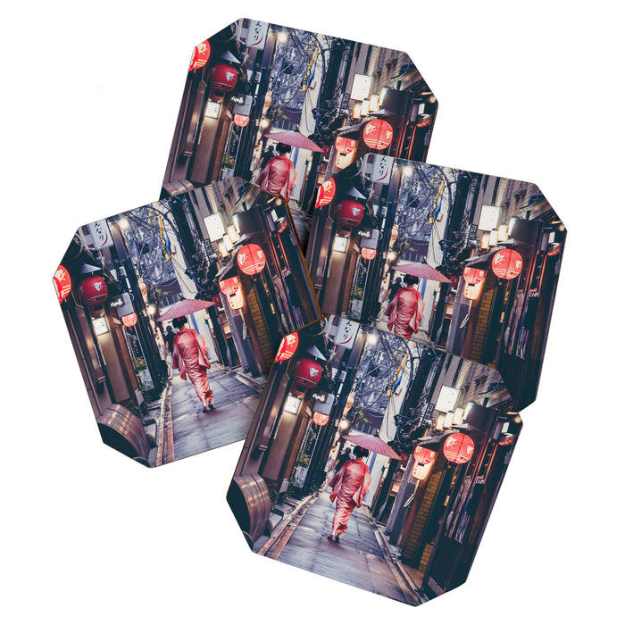 Geisha In Kyoto Coaster Gallery Image 1