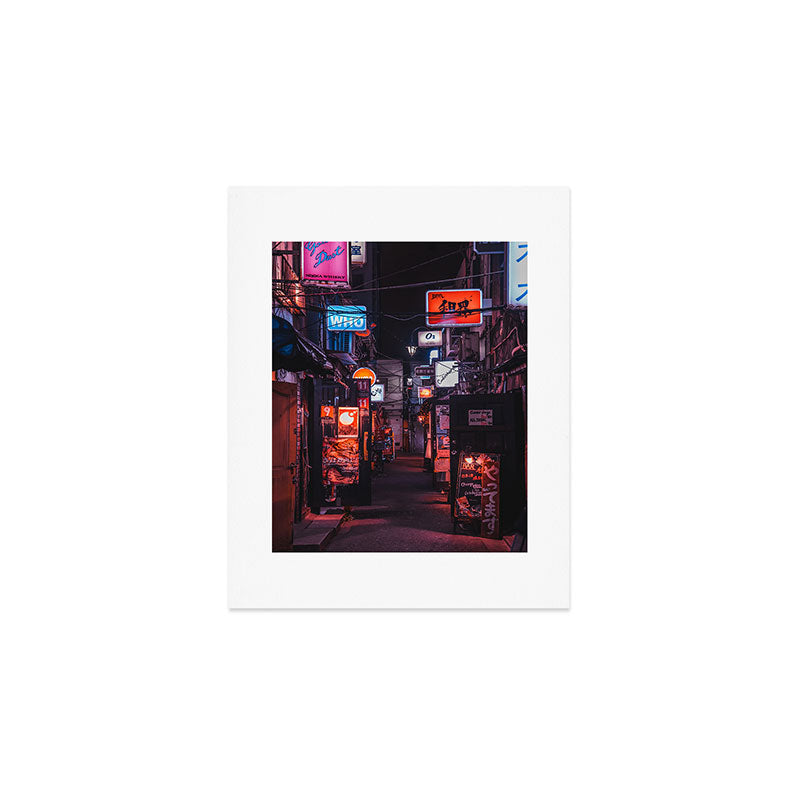 Golden Gai Tokyo Bar Crawl Art Print Gallery Image 1