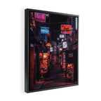 Golden Gai Tokyo Bar Crawl Framed Canvas Print Gallery Image 2