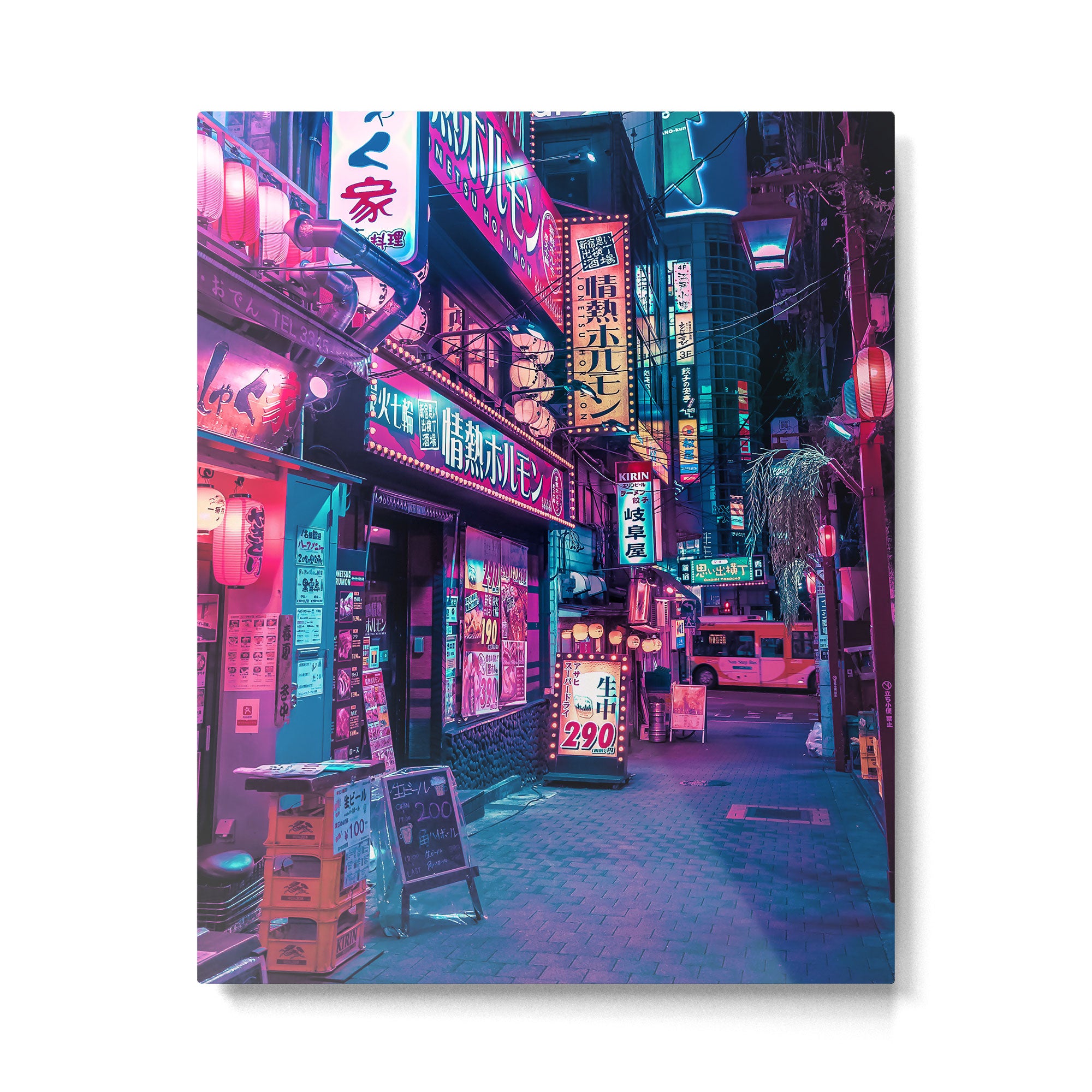 Magic of Cyberpunk Japan Metal Print Gallery Image 6