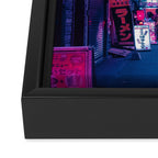 Tokyo 24h Framed Canvas Print Gallery Image 3