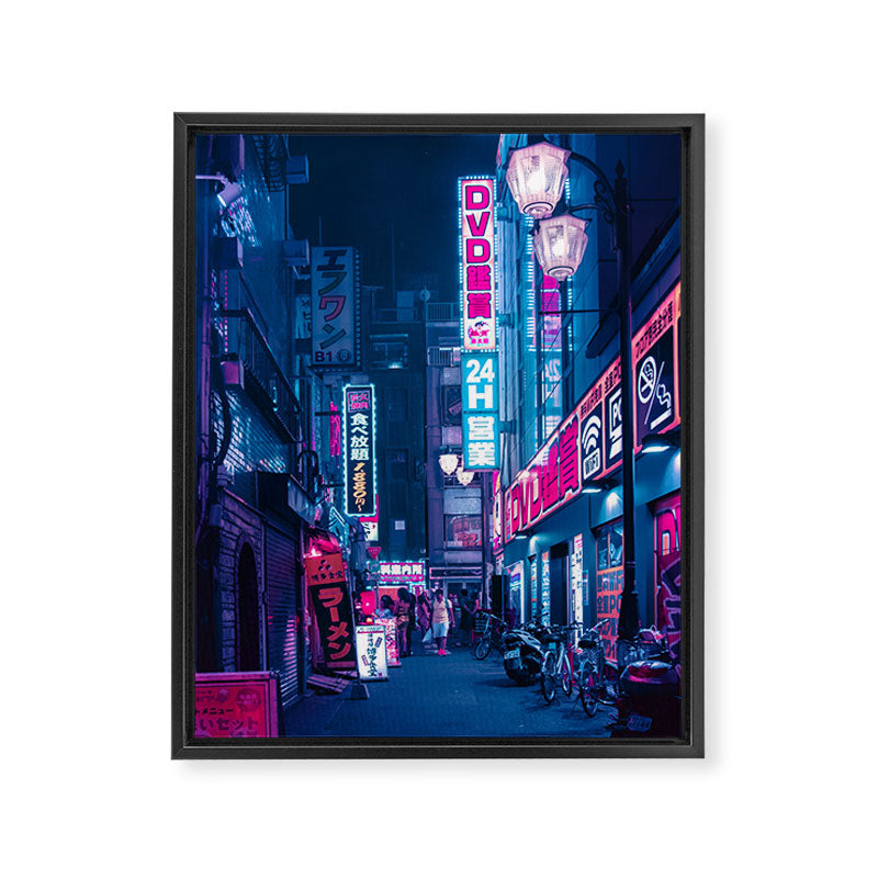 Tokyo 24h Framed Canvas Print Gallery Image 6