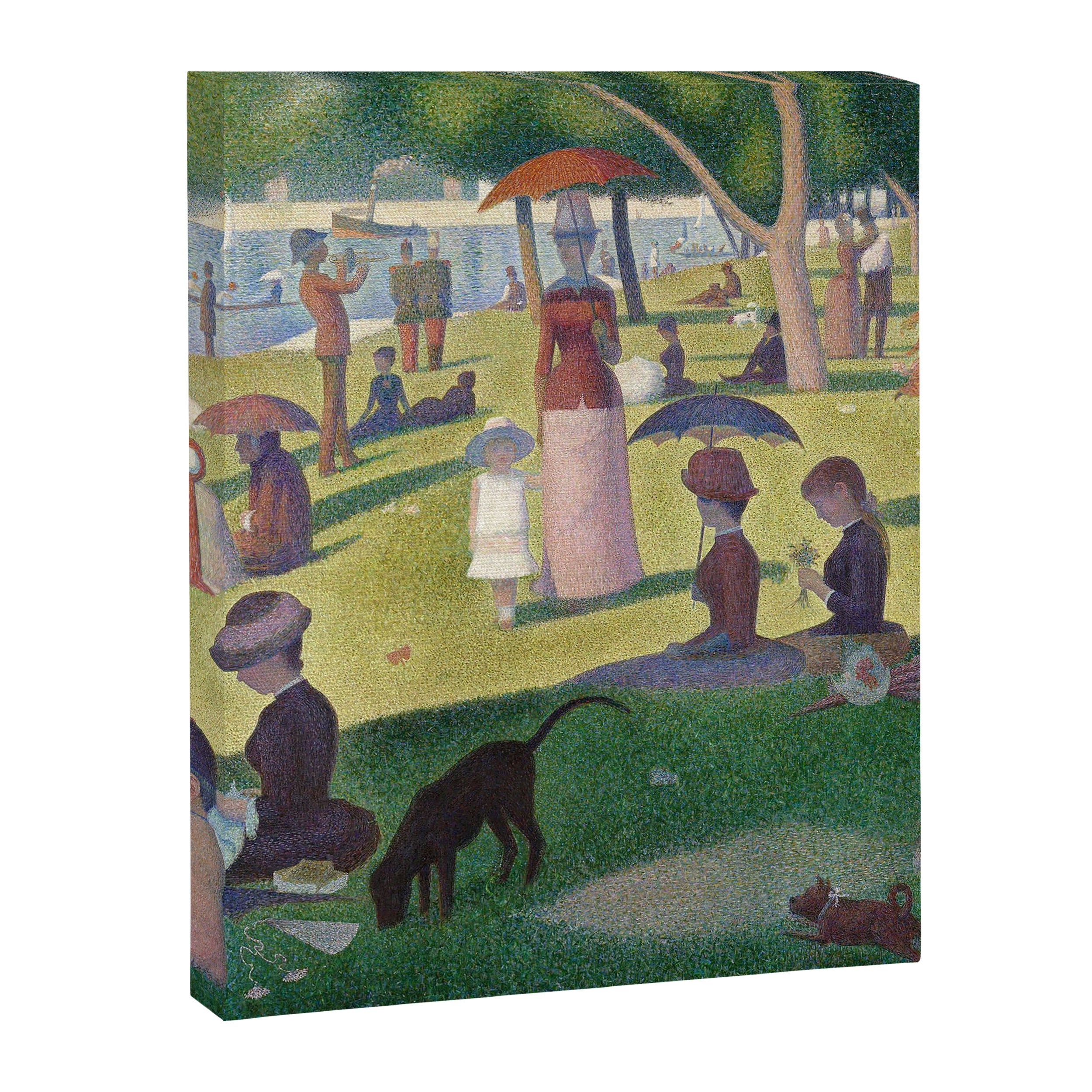 A Sunday on La Grande Jatte by Georges Seurat Canvas Print Gallery Image 6