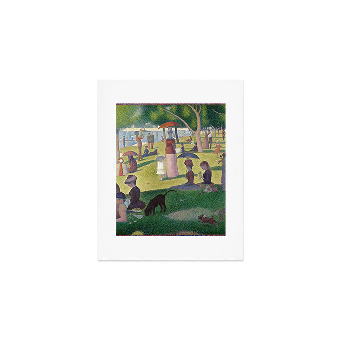A Sunday on La Grande Jatte by Georges Seurat Art Print Gallery Image 1