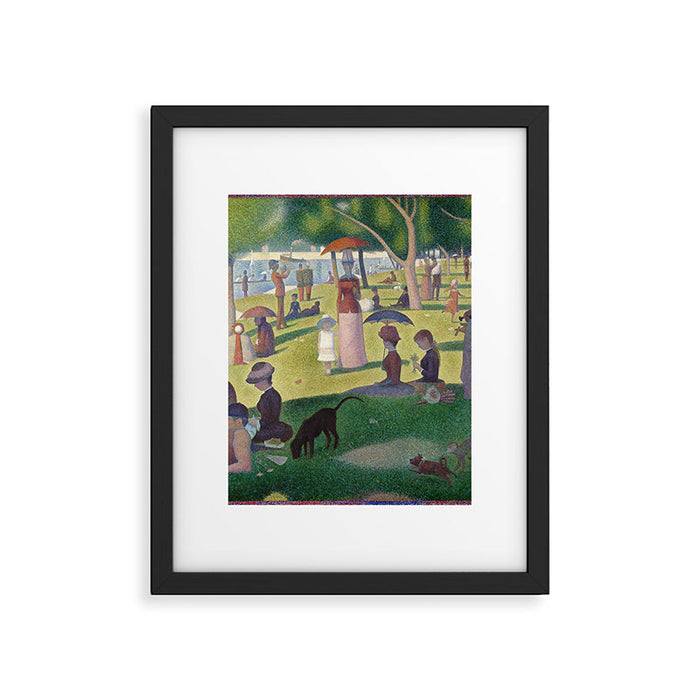 A Sunday on La Grande Jatte by Georges Seurat Framed Art Print Gallery Image 1