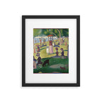 A Sunday on La Grande Jatte by Georges Seurat Framed Art Print Gallery Image 5