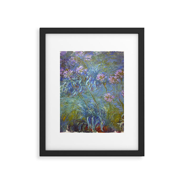 Agapanthus by Claude Monet Framed Art Print Gallery Image 1