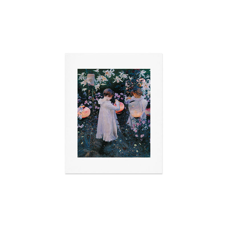Carnation, Lily, Lily, Rose Art Print Gallery Image 1