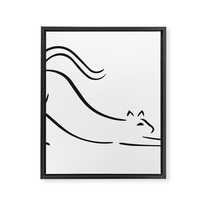 Cat by Pablo Picasso Framed Canvas Print Gallery Image 1