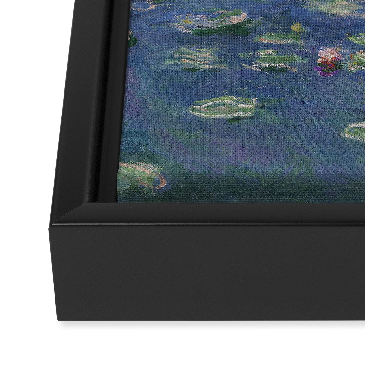 Claude Monet- Water Lilies  Framed Canvas Print Gallery Image 3